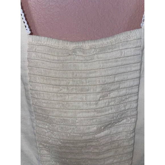 Reformation Amalie Tiered Sleeve Square Neck Top size 8 NWT - Picture 9 of 10